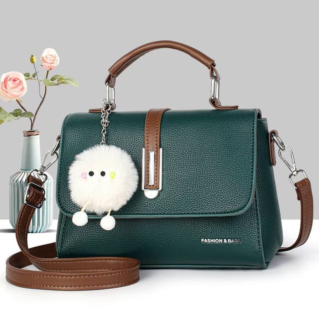 113-whitesun-yzj-mini-classy-ladies-handbag-black-gift-for-women-mom-sister-auntie-colleagues-wife-santa-gift-present-girlfriends-gift-present-emerald-green