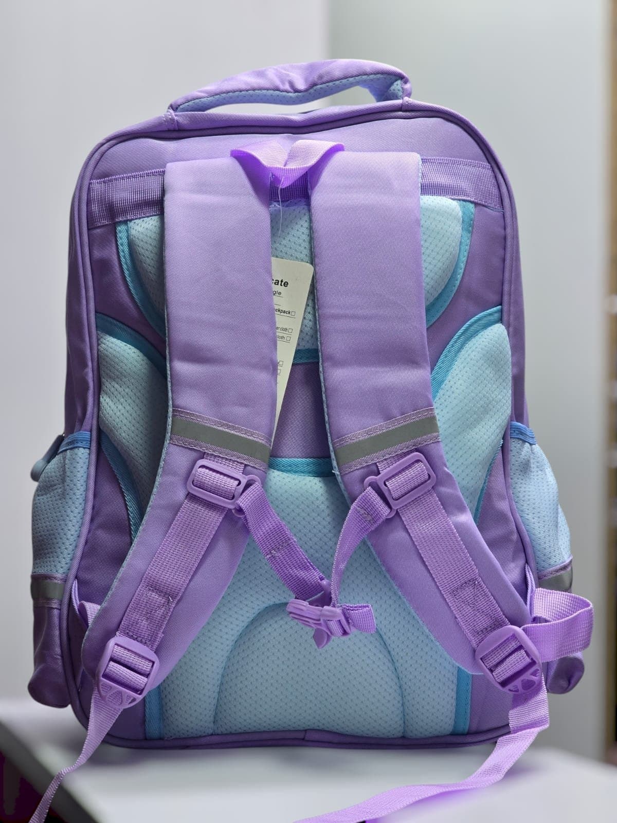 201# Whitesun Elementary school bag for girls spacious well padded quality birthday gift for daughter niece friend cousin purple color Thumbnail 3