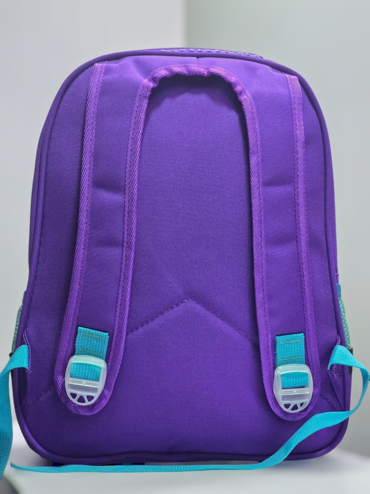 243# Whitesun Purple bear school bag for girls kindergarten bag medium size heavy material Thumbnail 3