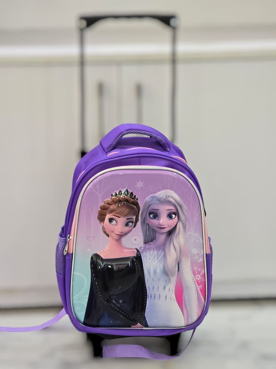190# Whitesun Disney cartoon themed backpack trolley school bag for kindergarten girl birthday gift for daughter niece cousin granddaughter Thumbnail 3