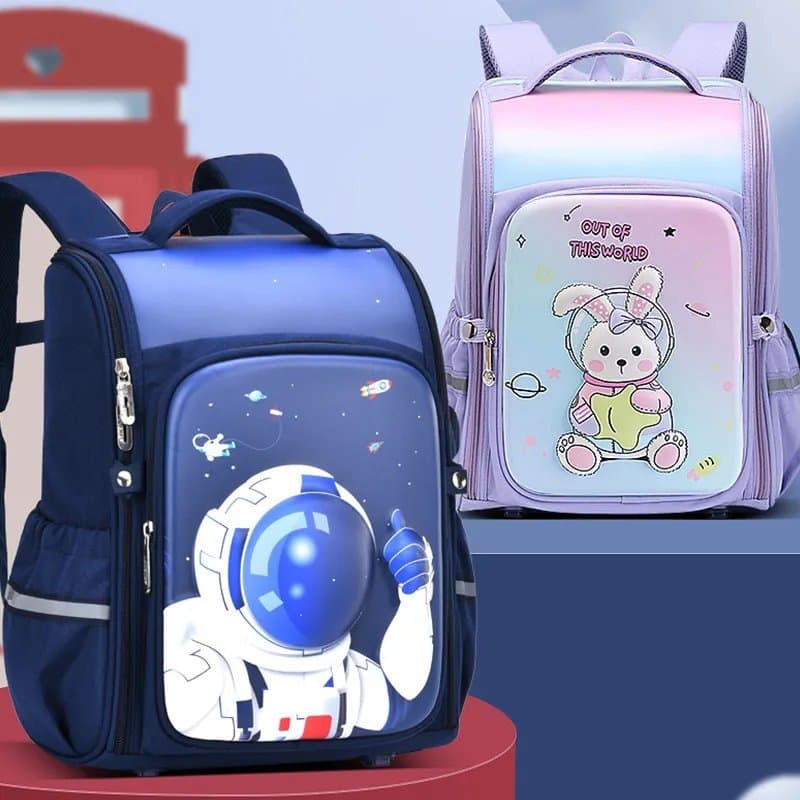 174# Whitesun Bella borsa navy blue kids school bag Thumbnail 2
