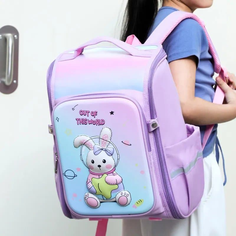 173# Whitesun Bella borsa girls school bag spacious backpack for girls Thumbnail 3