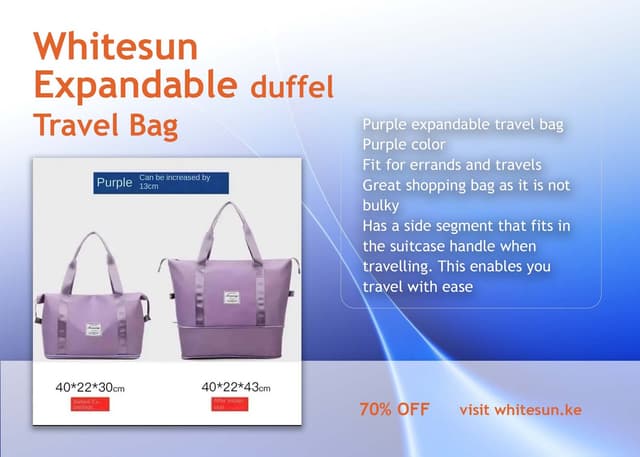 256-whitesun-expandable-duffel-ladies-purple-travel-duffel-bag-medium-size-gift-for-women