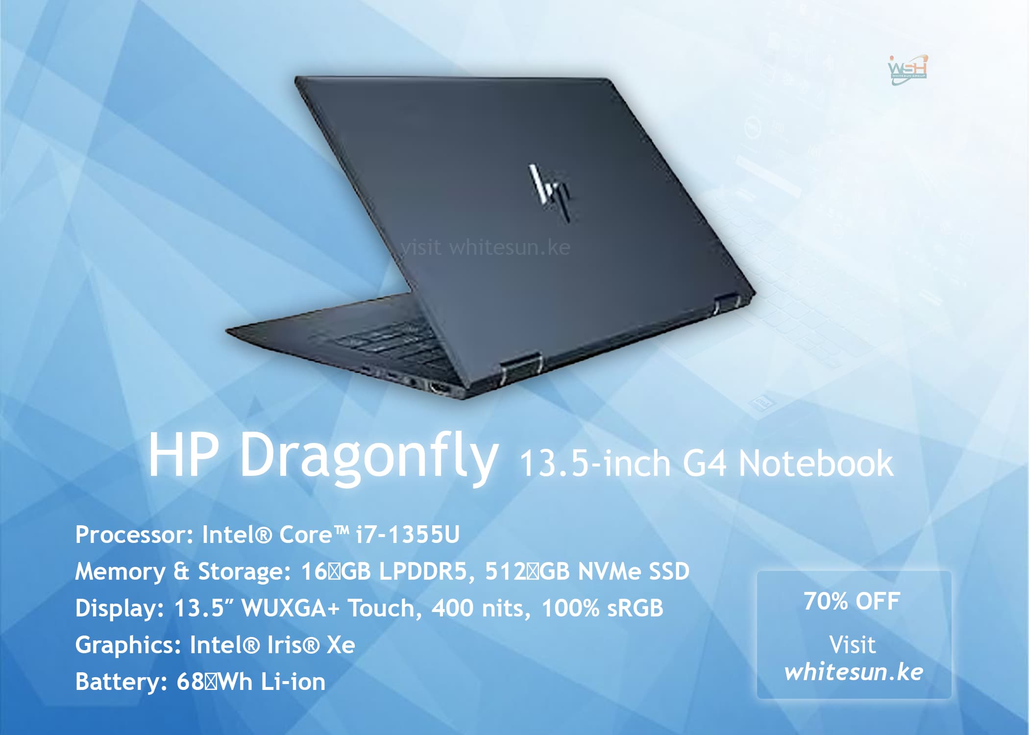 HP Dragonfly 13.5-inch G4 Notebook PC Wolf Pro Security Edition