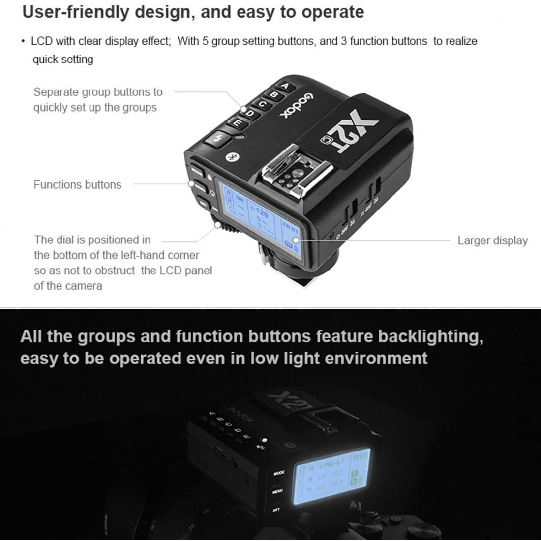 Godox X2T S TTL Wireless Flash Trigger for Sony Thumbnail 5