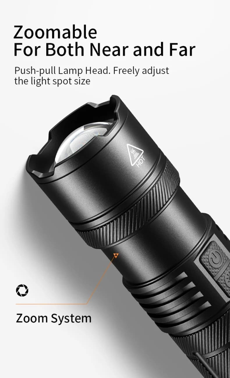 SUPERFIRE Y5-N 15W Long Range Flashlight Thumbnail 3
