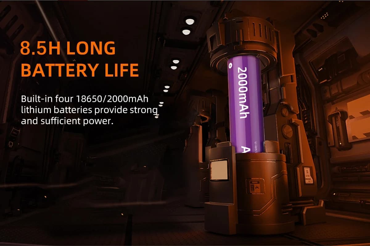 SUPERFIRE M12 High Lumen Flashlight Thumbnail 4