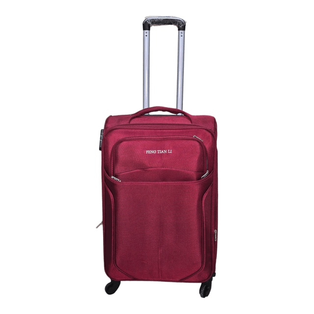 258-whitesun-fabric-maroon-medium-size-fabric-travel-suitcase-one-week-travel-rolling-luggage-bag