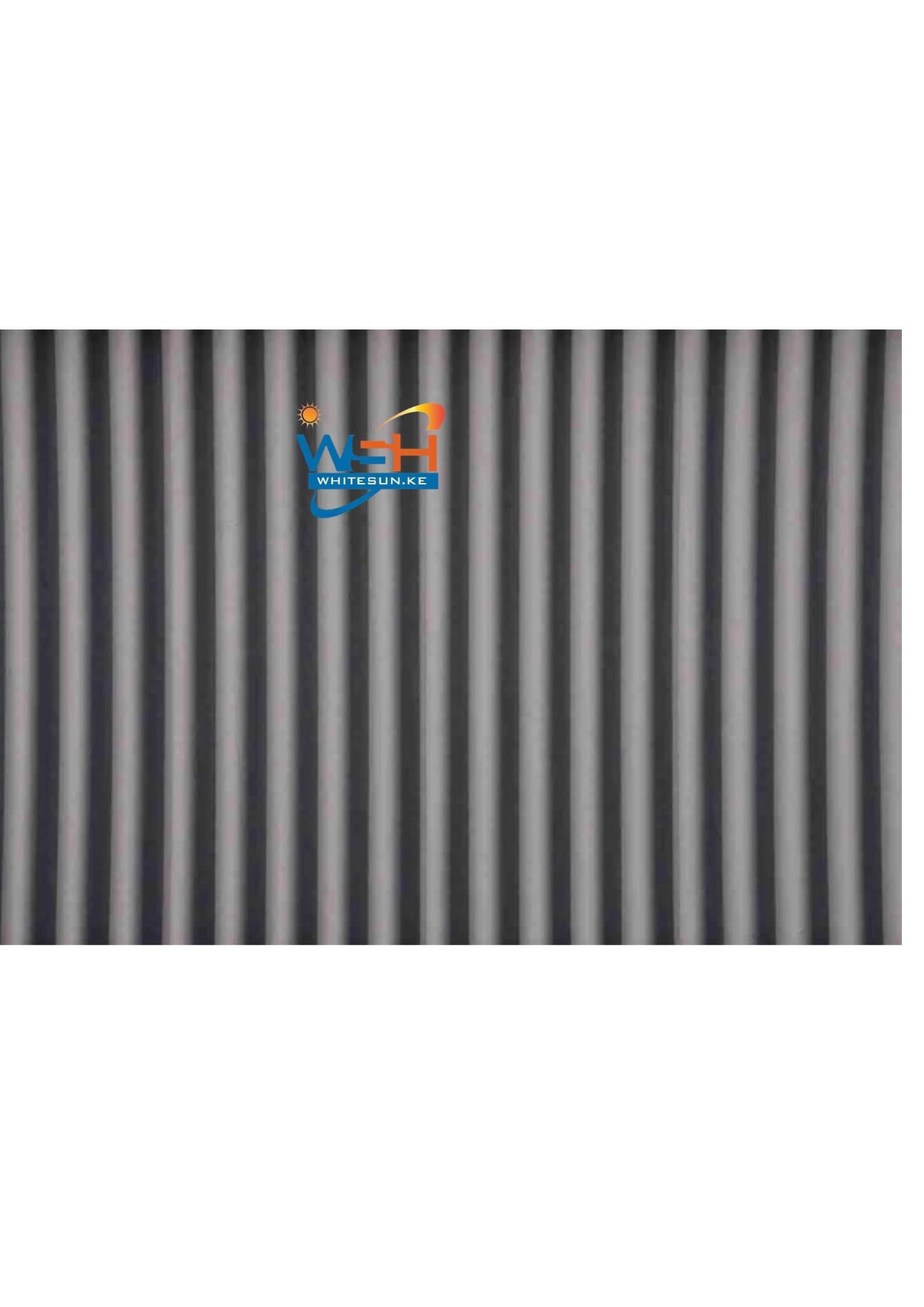 Corrugated Coloured Iron Sheet 2.5 Meters Charcoal Grey