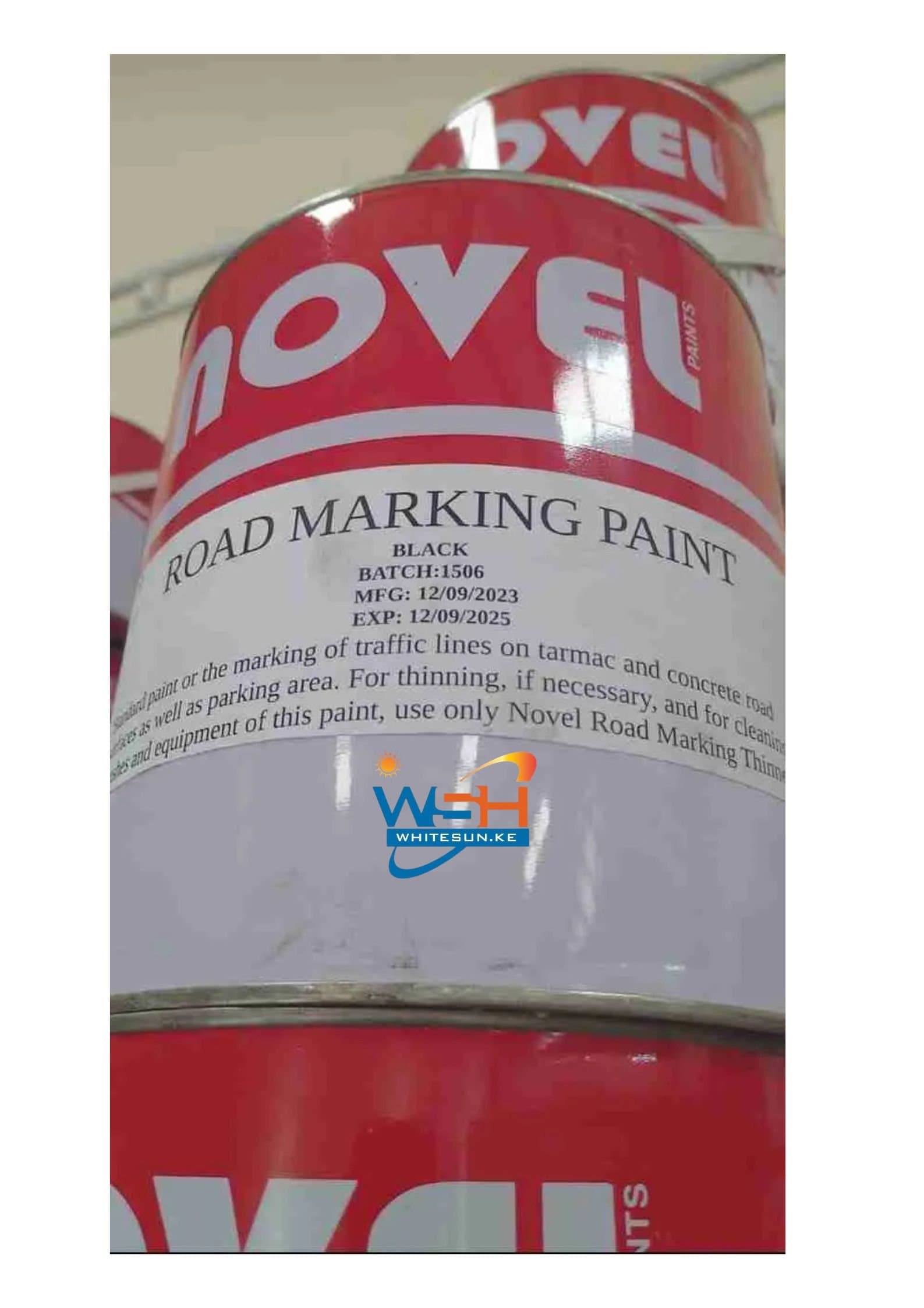 Novel Road Marking Paint 4 Ltrs