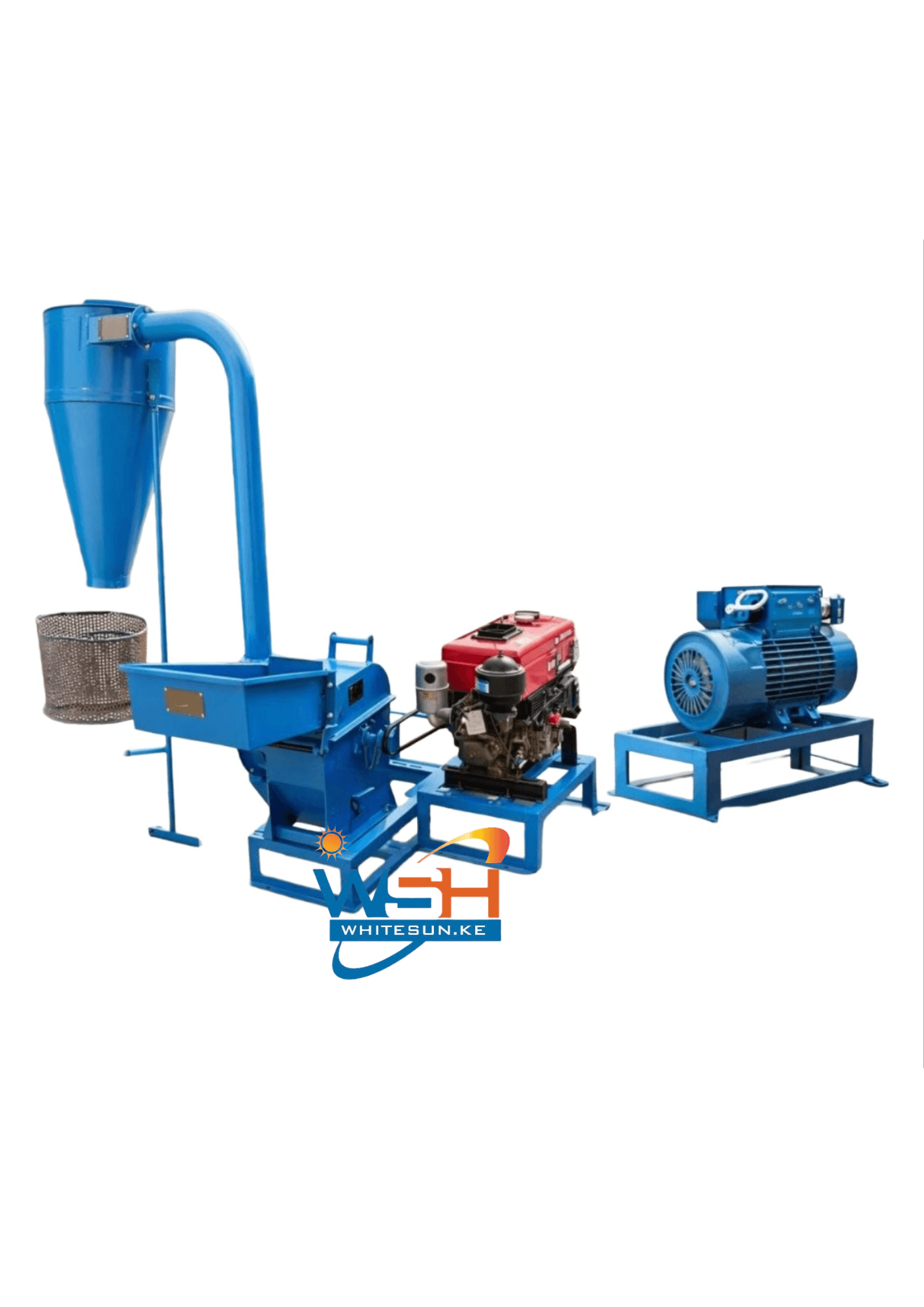 Premier PM33 Commercial Maize Mill - 450 kg/h Output, Dual frame , Multi-power Ready Thumbnail 3