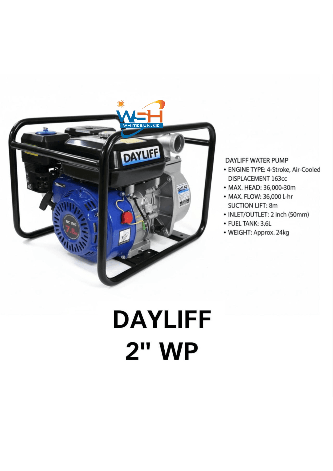 2" Dayliff Water Pump - Power flow Pro Thumbnail 2