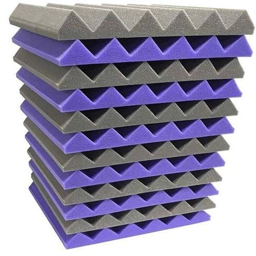 Acoustic Foam Wedge 12 Pack – For Sound Absorption Thumbnail 4
