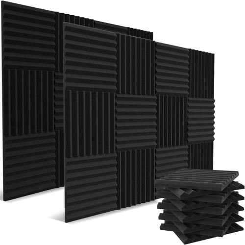 Acoustic Foam Wedge 12 Pack – For Sound Absorption Thumbnail 3