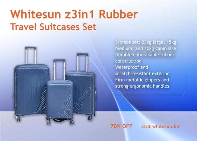 256-whitesun-z3in1-rubber-travel-suitcases-set-large-23kg-medium-15kg-cabin-10kg-premium-waterproof-scratch-resistant-unbreakable-luggage-with-pinlock-blue-colour