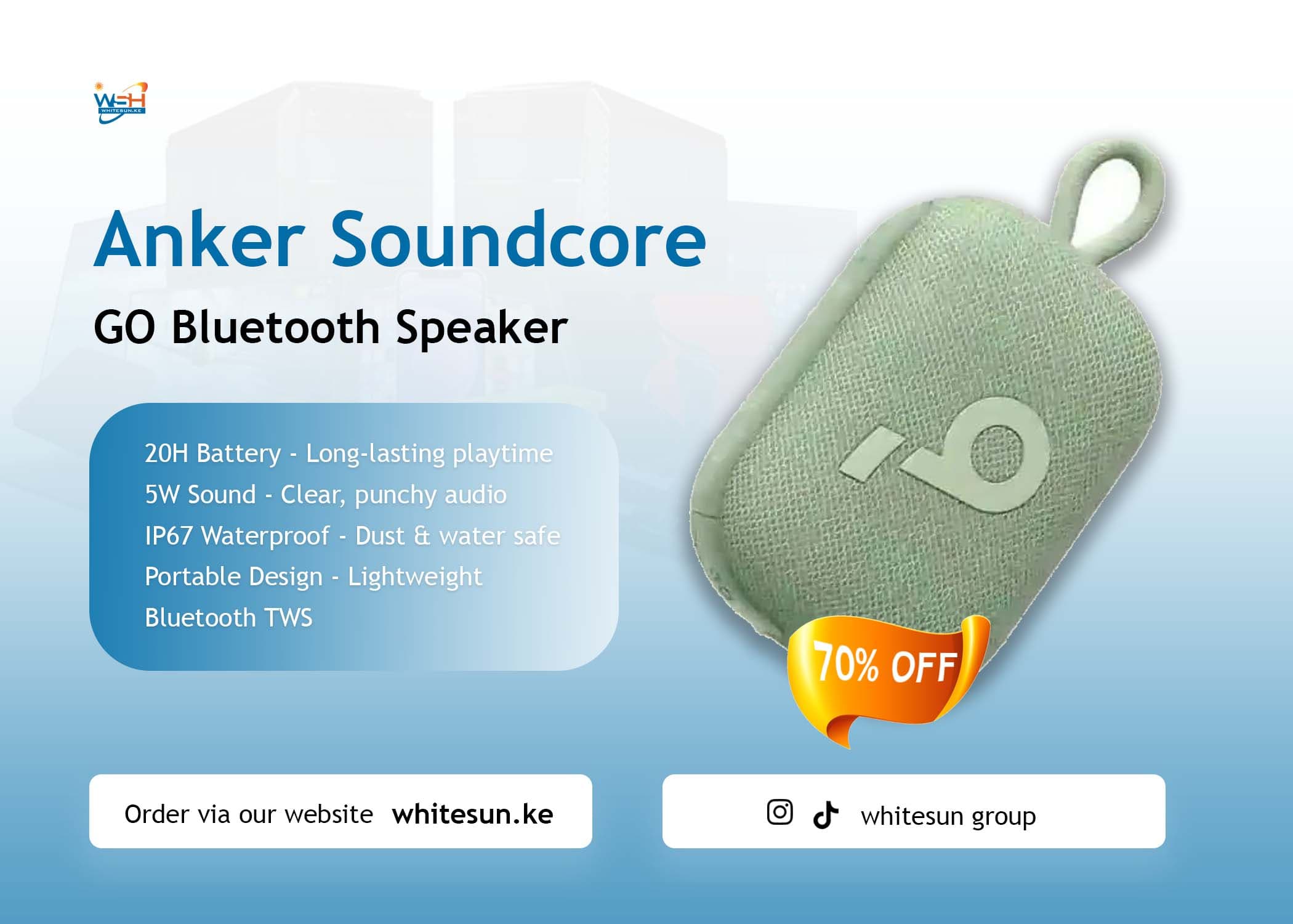 Anker Soundcore Select 4 GO Bluetooth Speaker Thumbnail 4