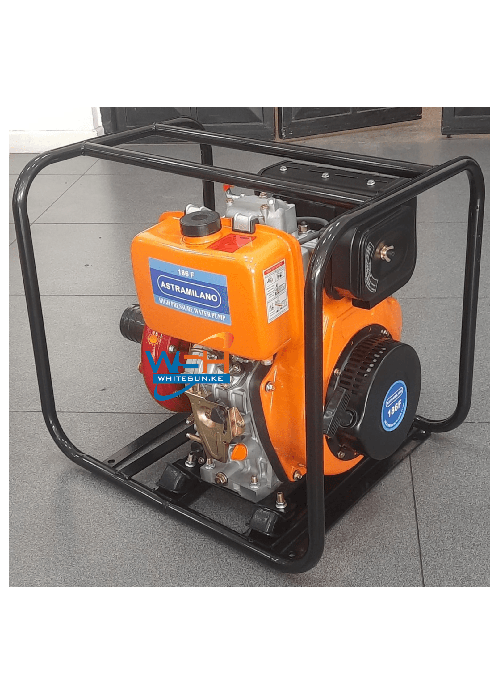 2" Astramilano AMP50 Water Pump - 7.5HP High-pressure Engine, Heavy-duty Performance, Rapid water transfer Thumbnail 2