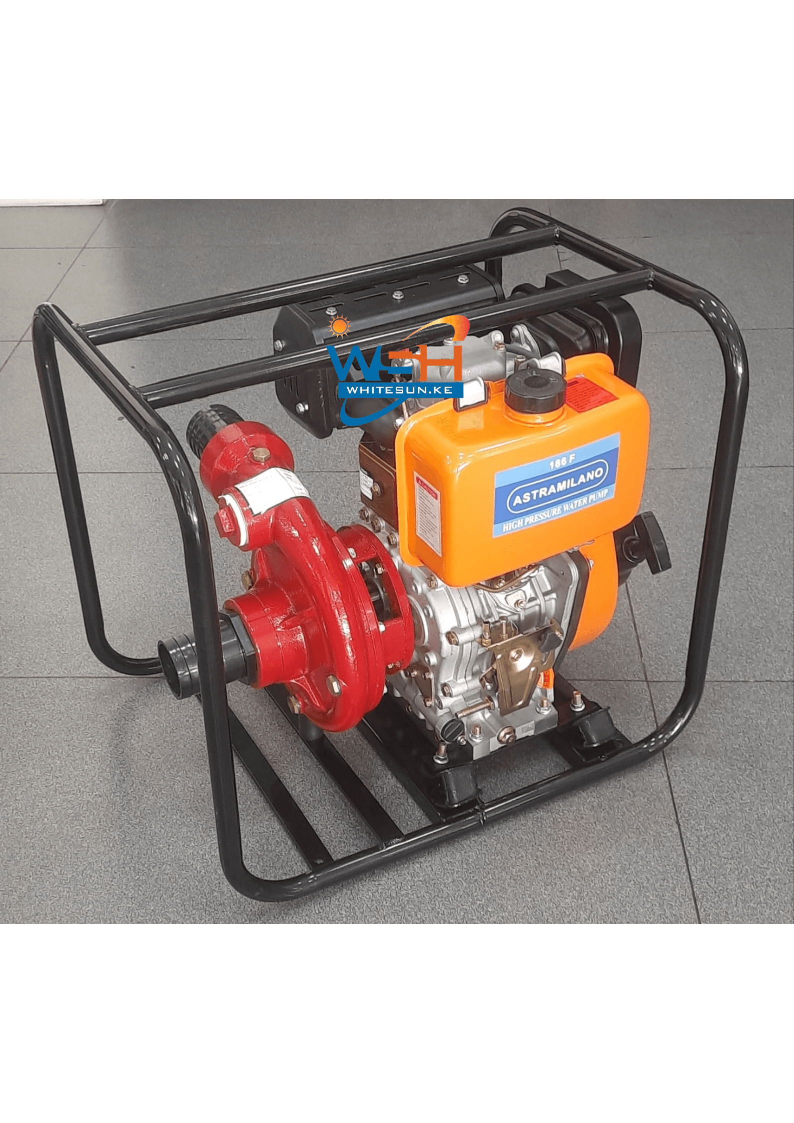 2" Astramilano AMP50 Water Pump - 7.5HP High-pressure Engine, Heavy-duty Performance, Rapid water transfer Thumbnail 3