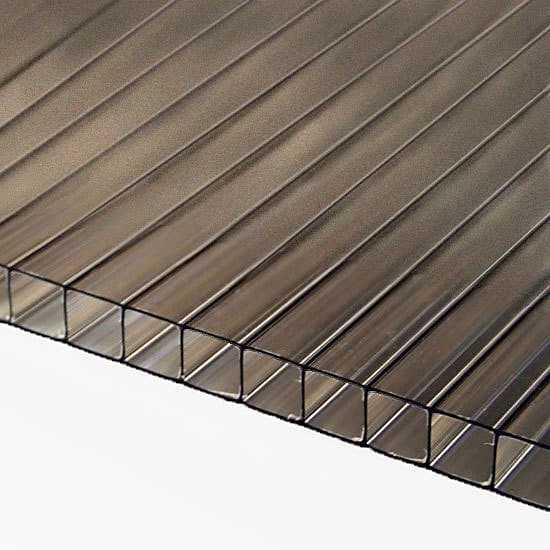 Polycarbonate Roofing Sheet 8mm Bronze (5.8m × 2.1m) Thumbnail 2