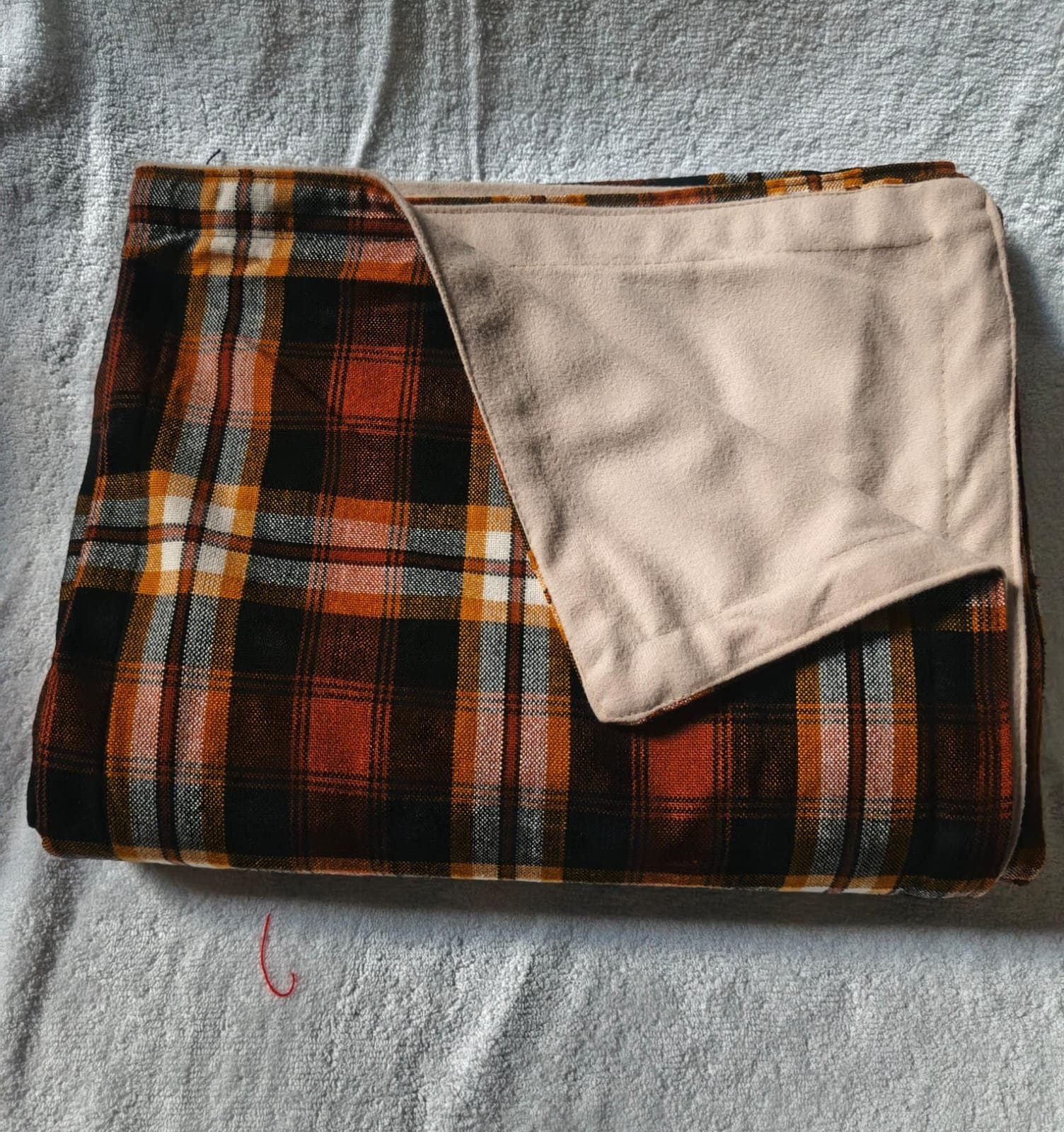 Maasai fleece blanket