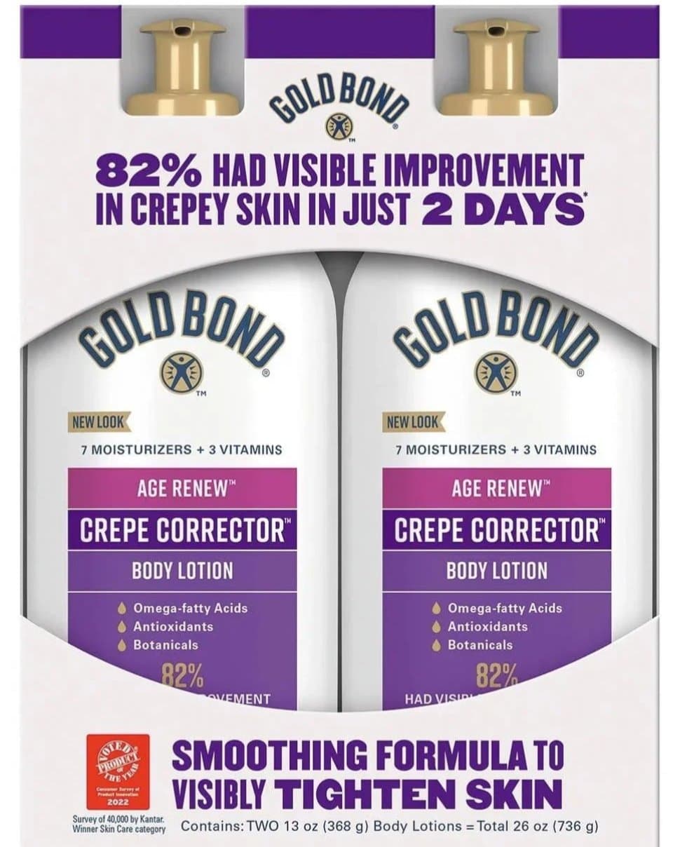 Gold Bond Age Renew Crepe Corrector Body Lotion, 384 mL