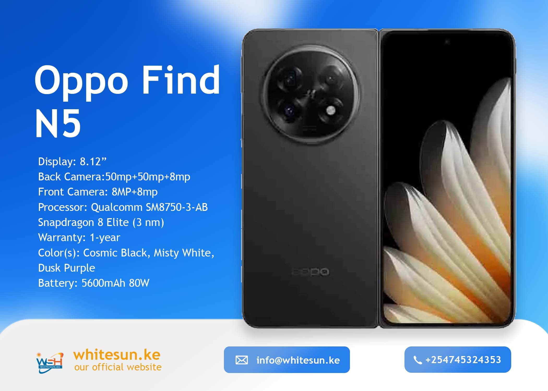 Oppo Find N5 16GB 512GB