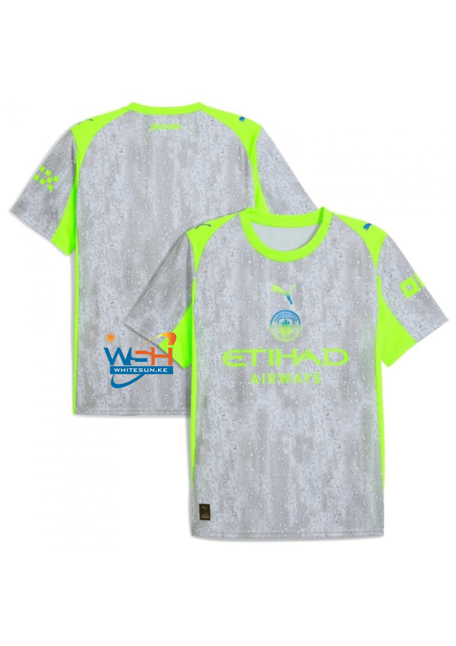 Man City – New Home,Away & New Third Kit – Season 2025-26 Thumbnail 9