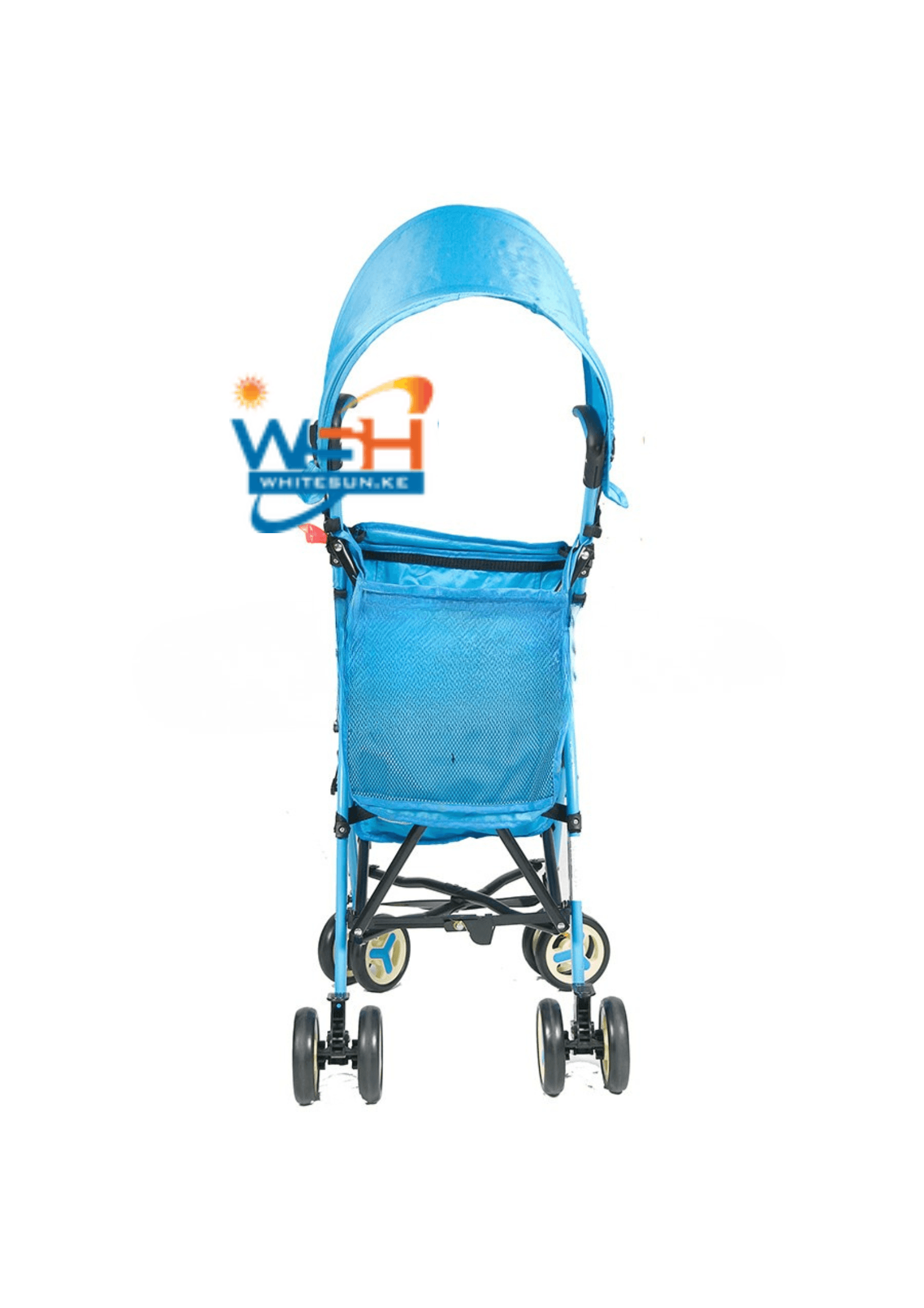 Baby Pram, Light Weight Foldable, Iron Blue, Purple, Green Thumbnail 2