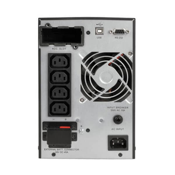 SmartOnline 230V 1kVA 900W On-Line Double-Conversion UPS, Tower, Extended Run, Network Card Options, LCD, USB, DB9, Tripp-Lite Thumbnail 2
