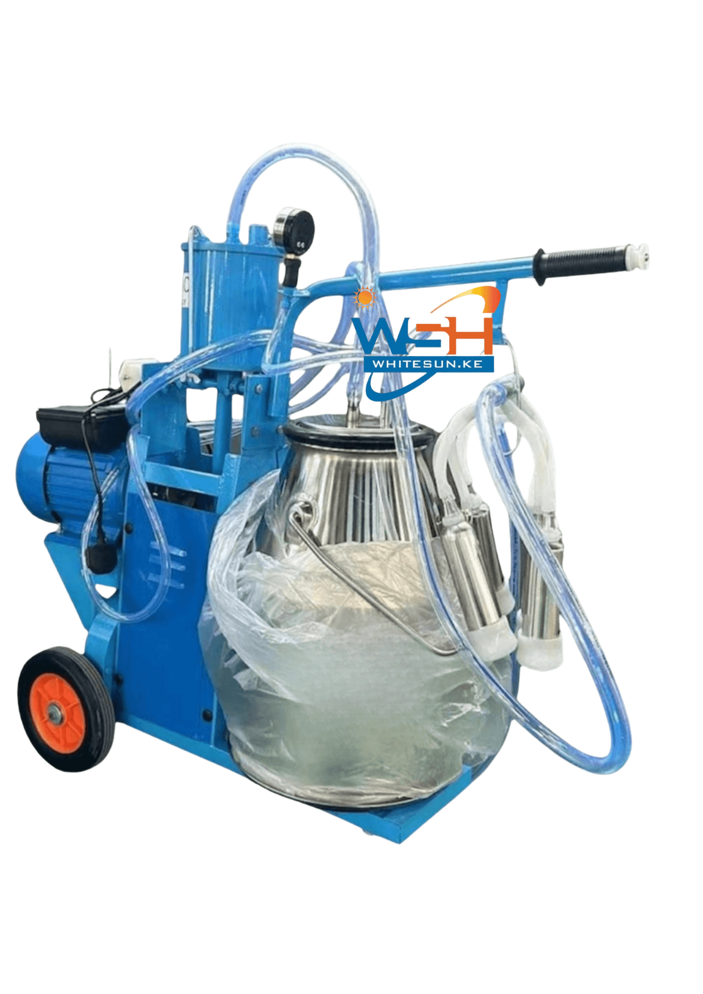 Premier Italy Single Cylinder Milking Machine - Efficient & Hygienic Milking