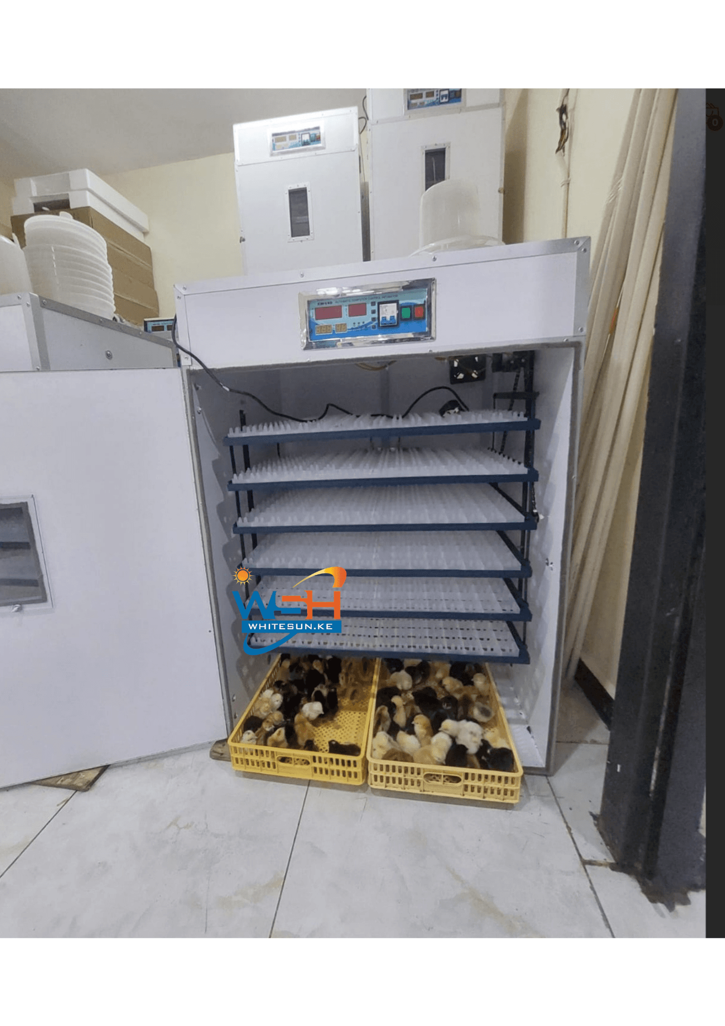 192 Eggs Faida Bora Digital Fully Automatic Egg Incubator Thumbnail 3