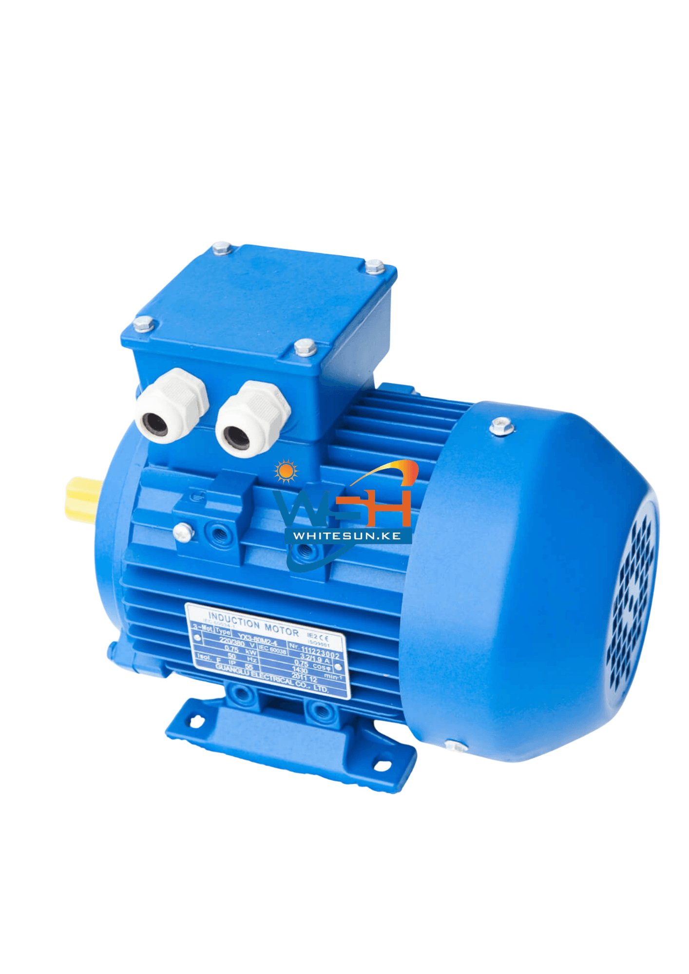 7.5HP Astramilano Low Speed Electric Motor Single Phase