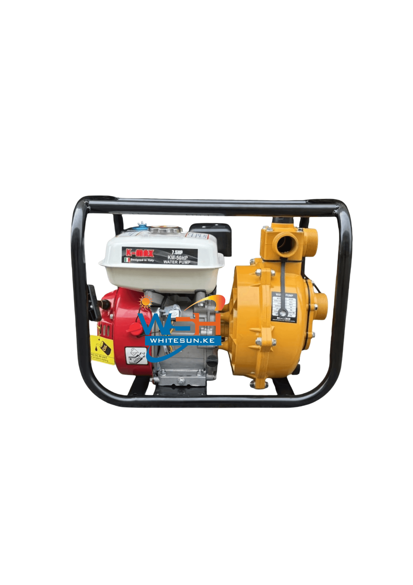 7.5HP KMAX Italy High-pressure Gasoline Water Pump - powerful & Durable performance Thumbnail 2