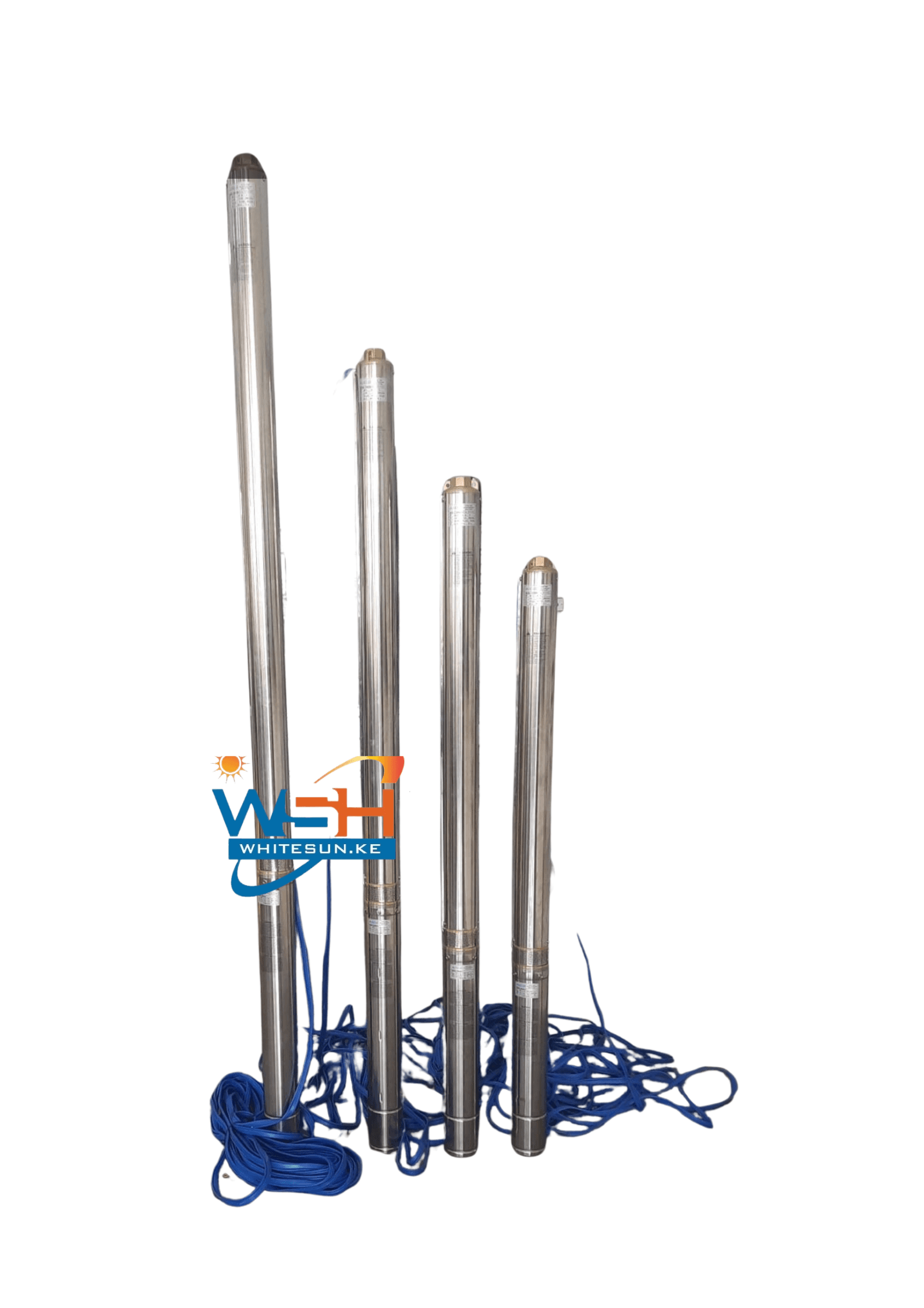 3kW 224m 4HP Aico Borehole pump - DW4000 - 3 Three Phase 4800 L/H Deep Well Submersible water pump