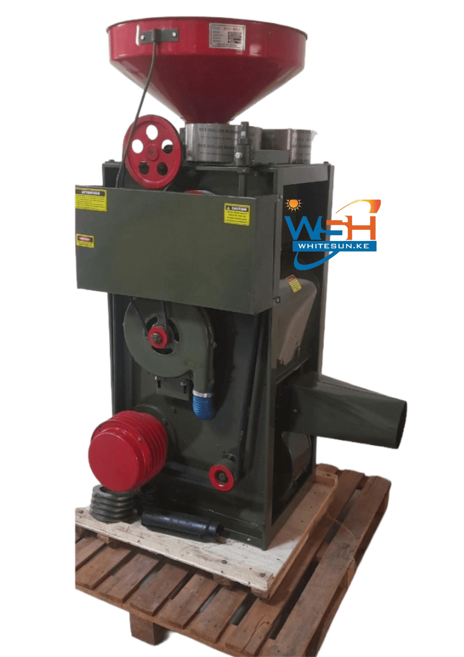 900 - 1200Kg/H Milano Italia Rice Milling Machine - Heavy-duty Grain Processor(Without Motor) Thumbnail 2