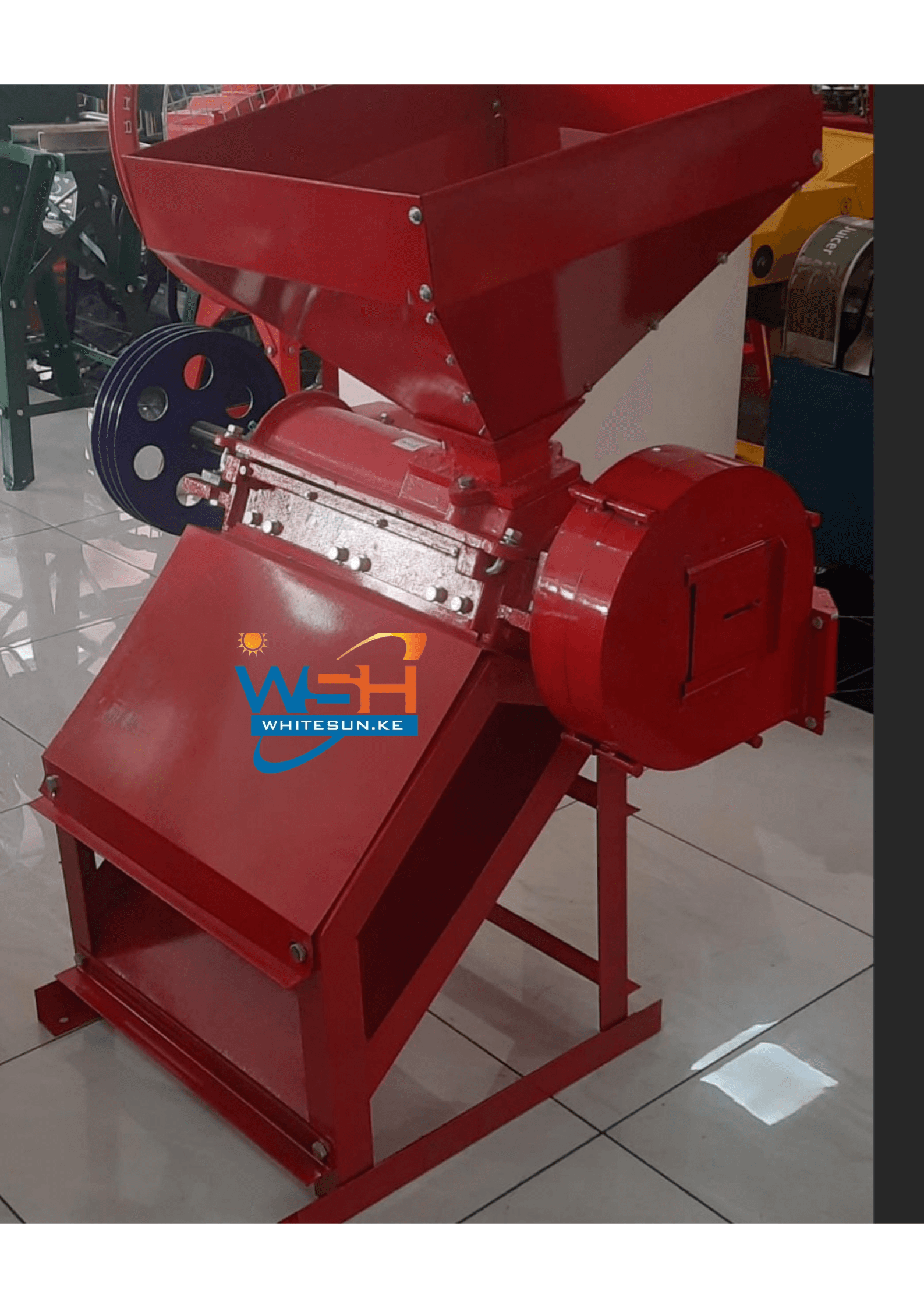 1000-1500Kg/Hr Milano Italia MMH-18A Maize Huller - Heavy-duty, Motor-Ready ( WITHOUT MOTOR) Thumbnail 2