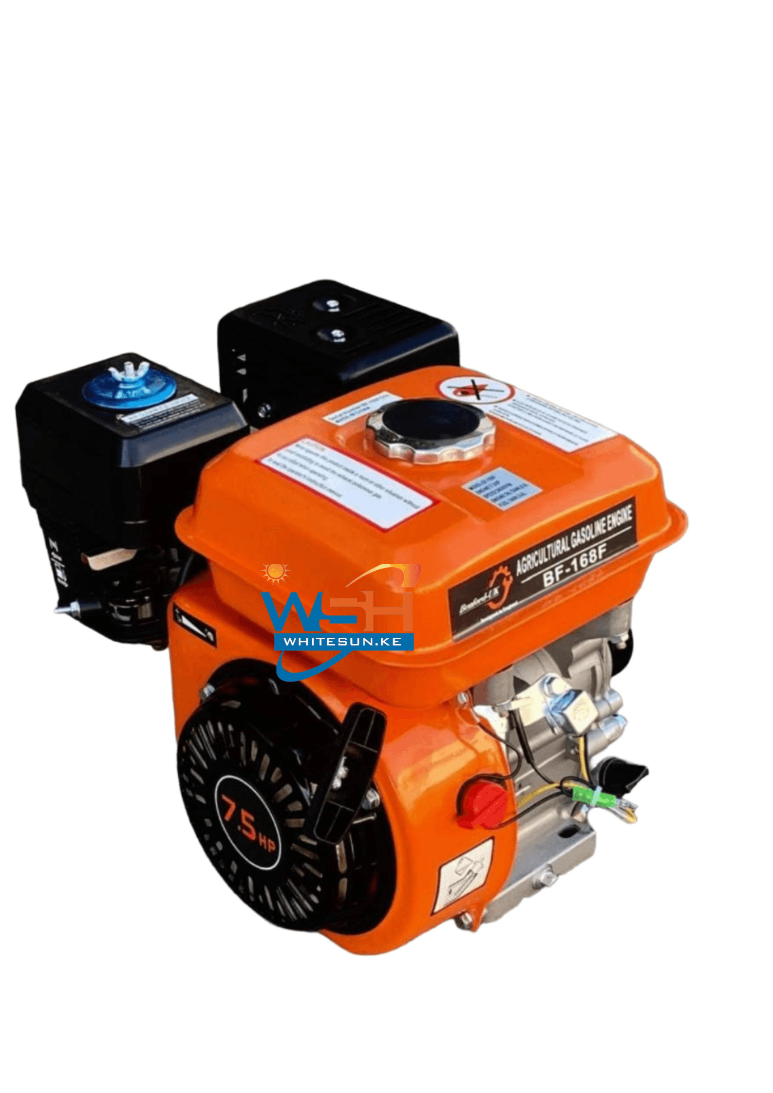 7.5HP Benford UK Petrol Engine - Rugged British Powerhouse with Pulley