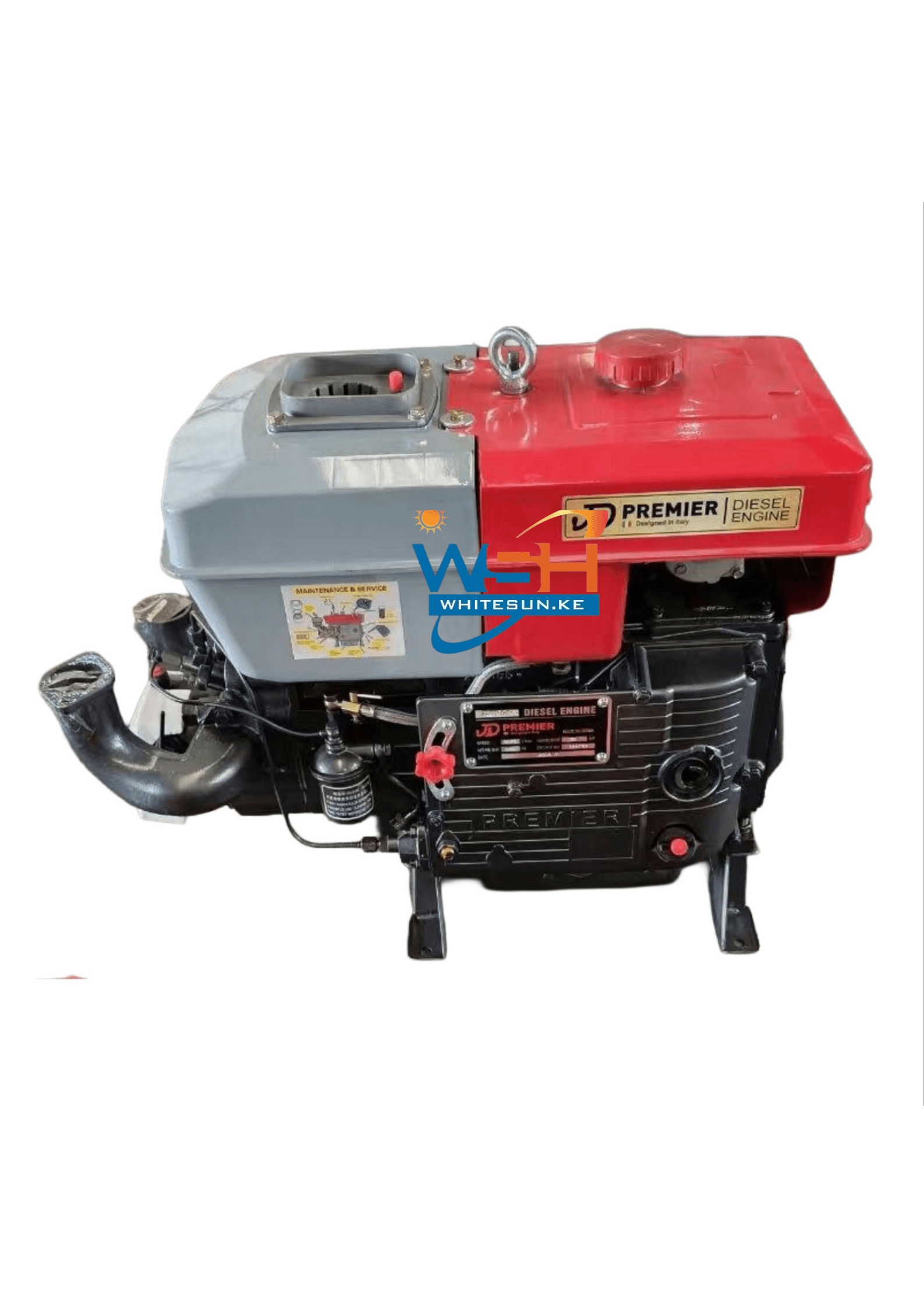 15HP Premier Diesel Engine - ZS195WP, Water-cooled, Heavy-duty Output