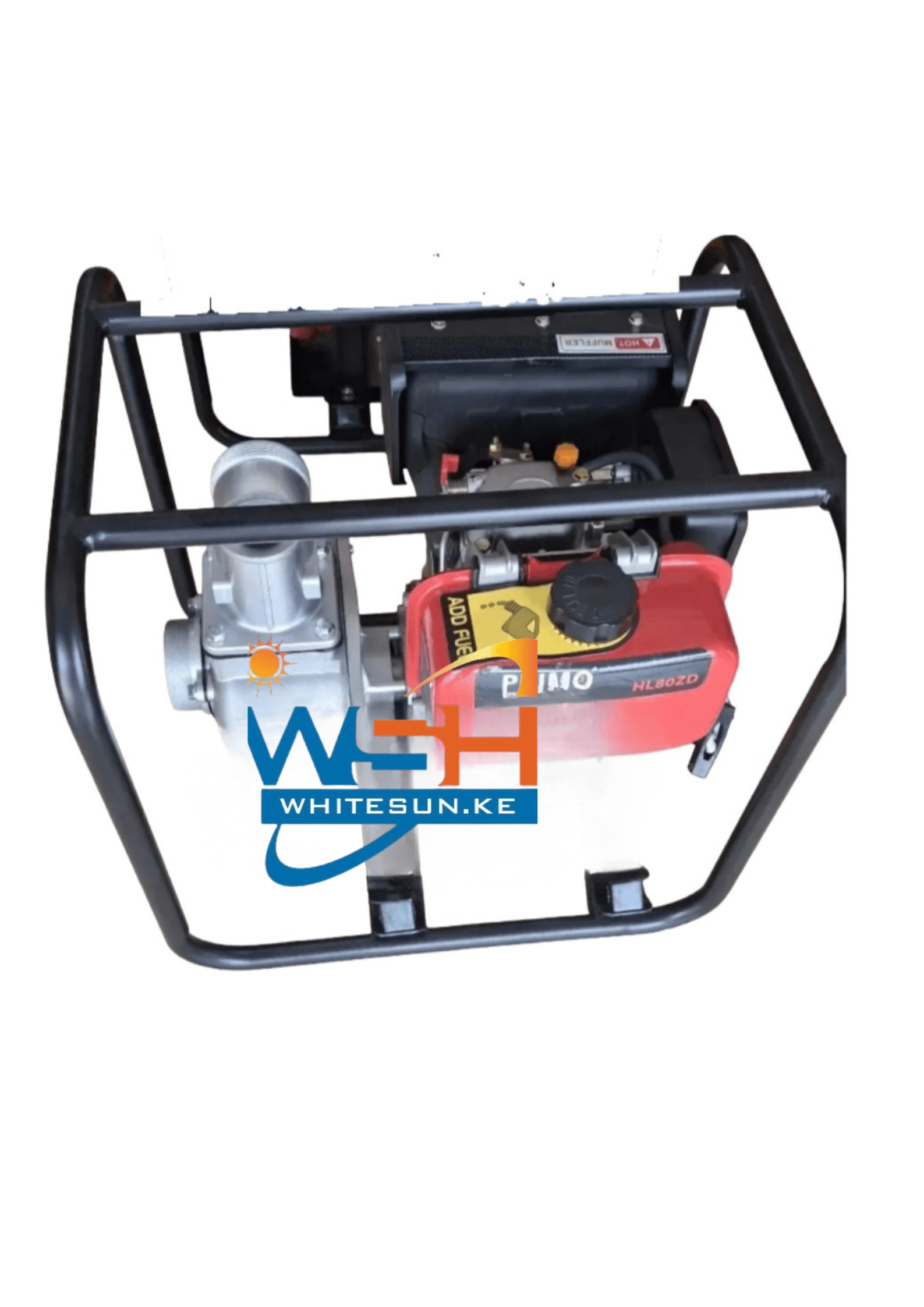 3" PRIMO ITALY Diesel Water Pump - High Pressure Pump HL80ZDHP Thumbnail 2