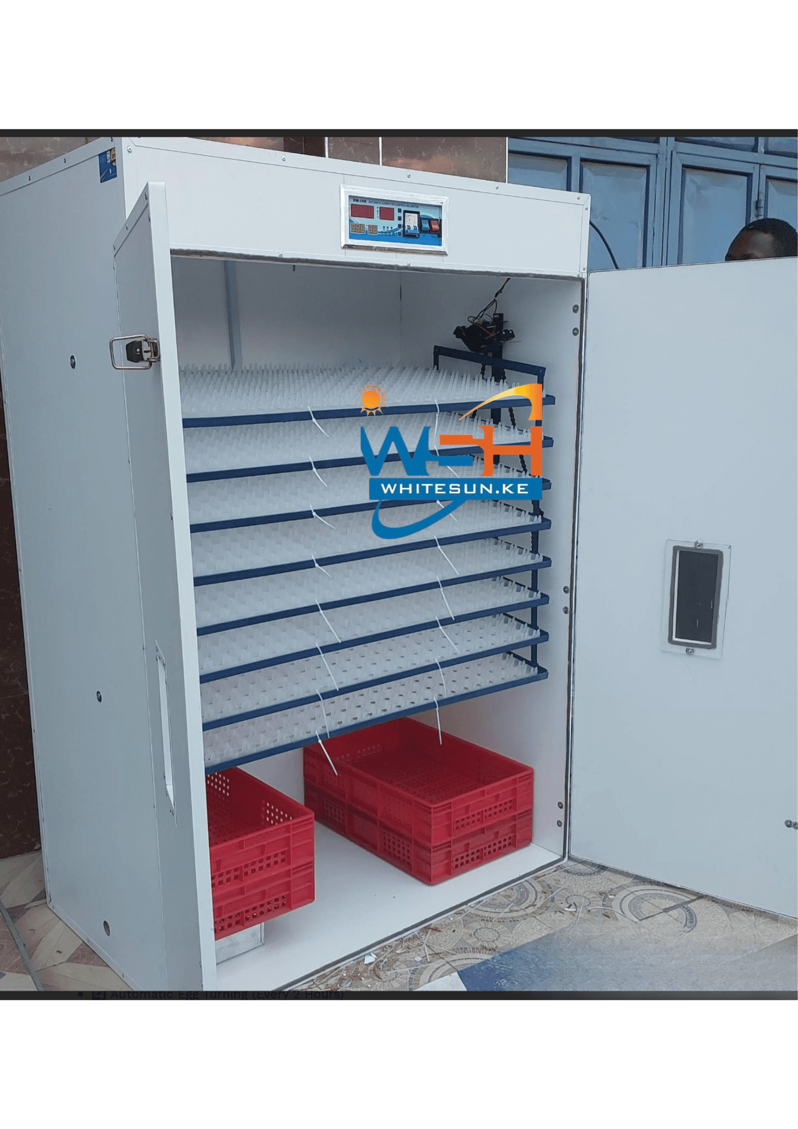 192 Eggs Faida Bora Digital Fully Automatic Egg Incubator Thumbnail 2