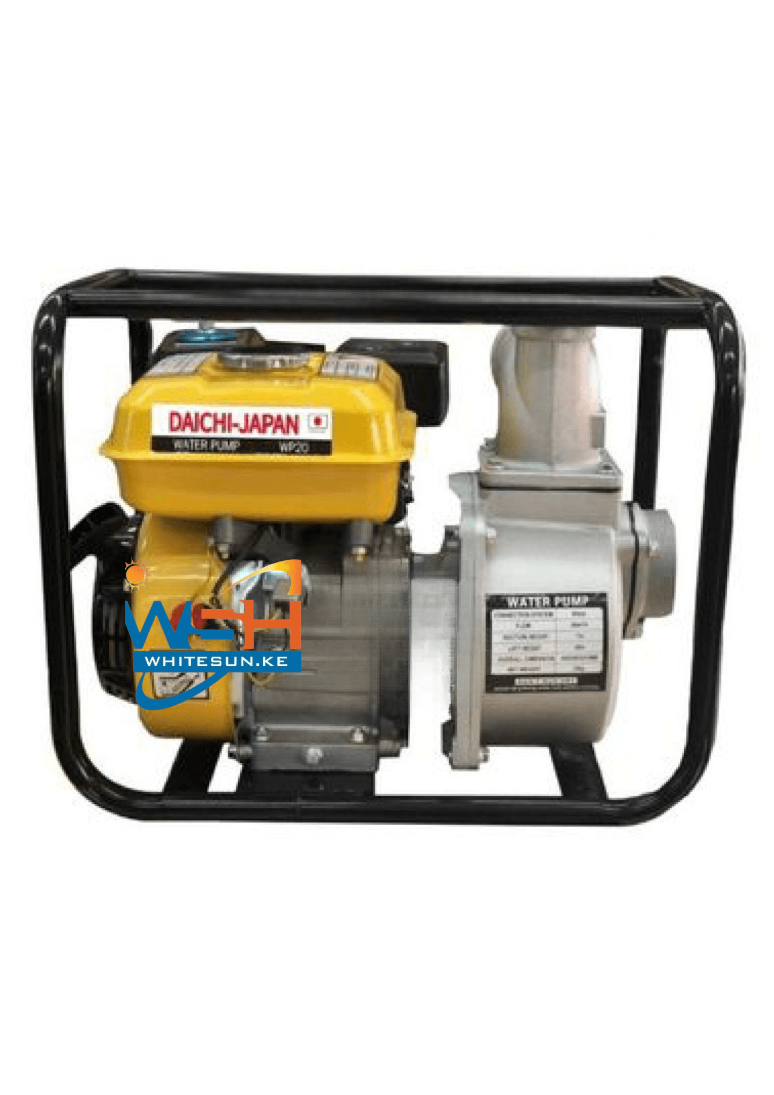 2 Inch Daichi Japan High Pressure Petrol Water Pump - DJ-HP20 Thumbnail 2