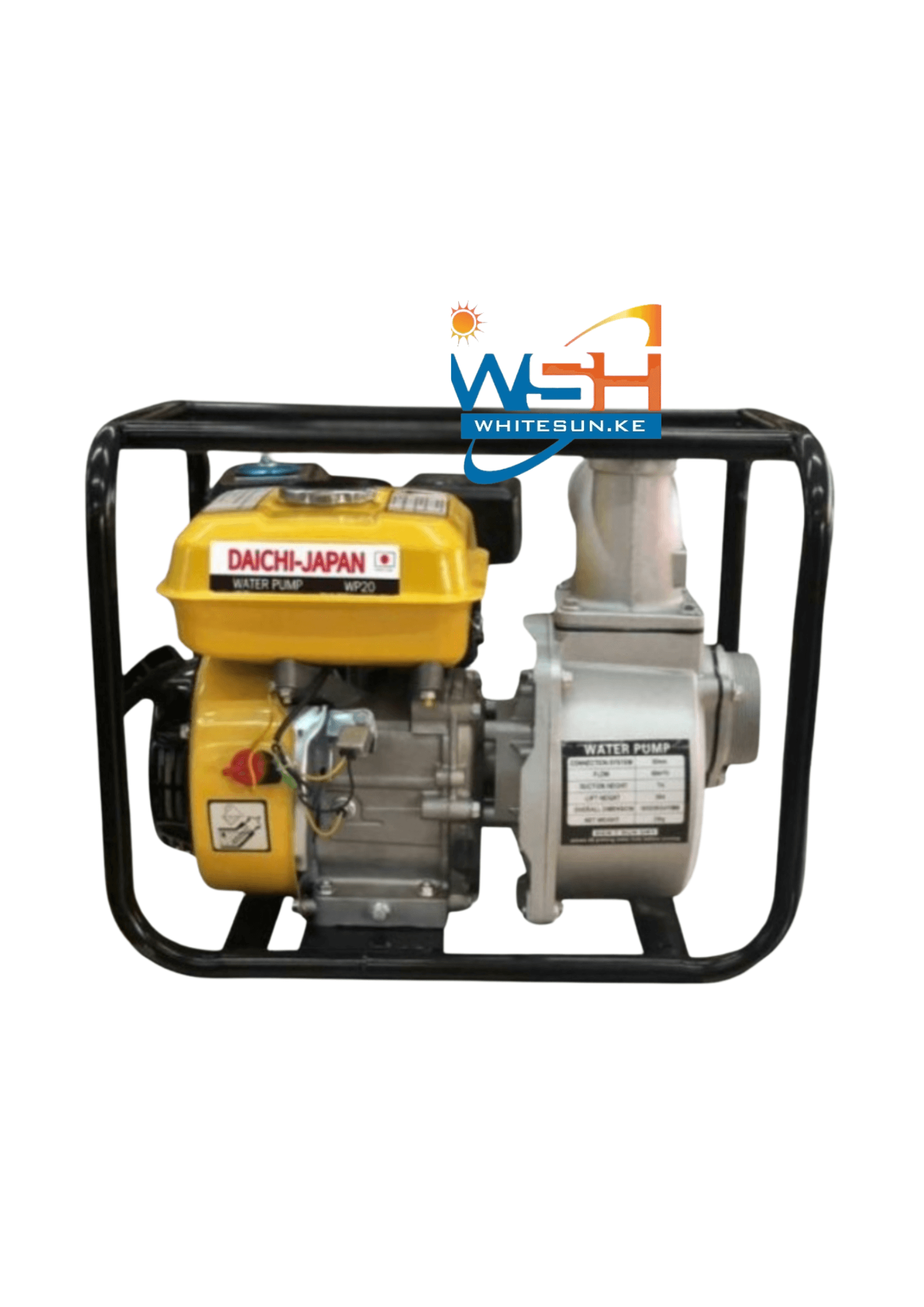 2 Inch Daichi Japan High Pressure Petrol Water Pump - DJ-HP20