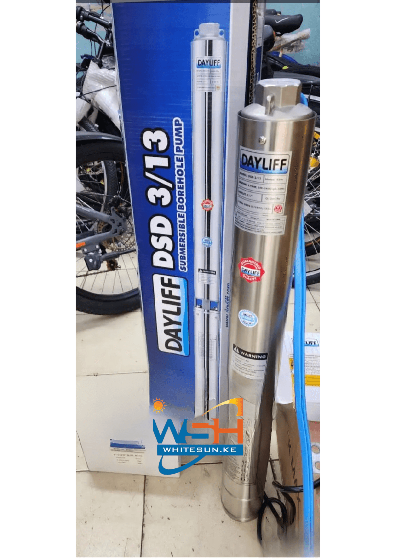 93M Dayliff DSD 3/13 Submersible Well Pump - 0.75kW Thumbnail 2