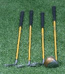 ASSORTED GOLF CLUBS FOR CHILDREN - RIGHT HAND, SIZES 5& 7 IRON/1 WOOD / PITCHING WEDGE