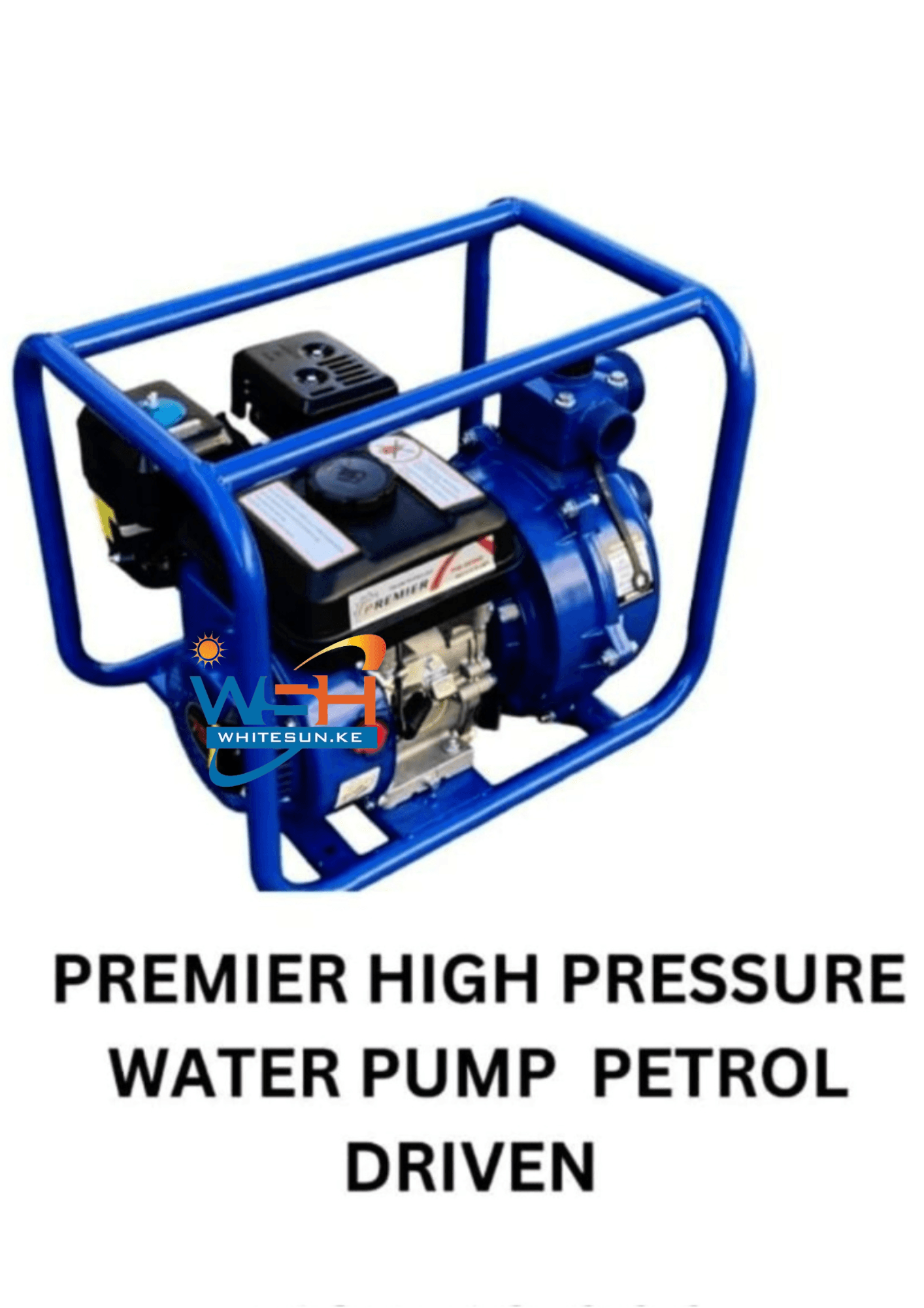 Premier High-pressure Petrol Water Pump - Heavy-duty Power for Irrigation, Construction & Drainage Thumbnail 2