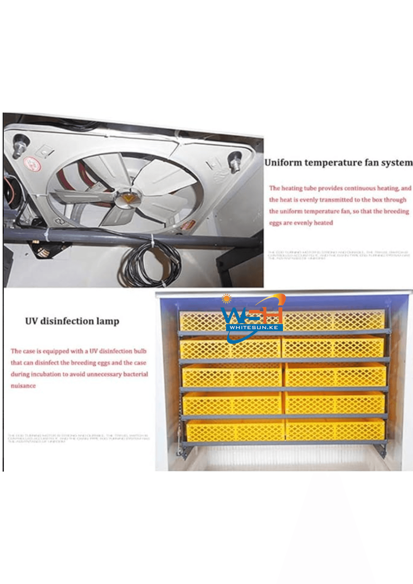 128 Eggs Faida Bora Digital Fully Automatic Egg Incubator Thumbnail 8