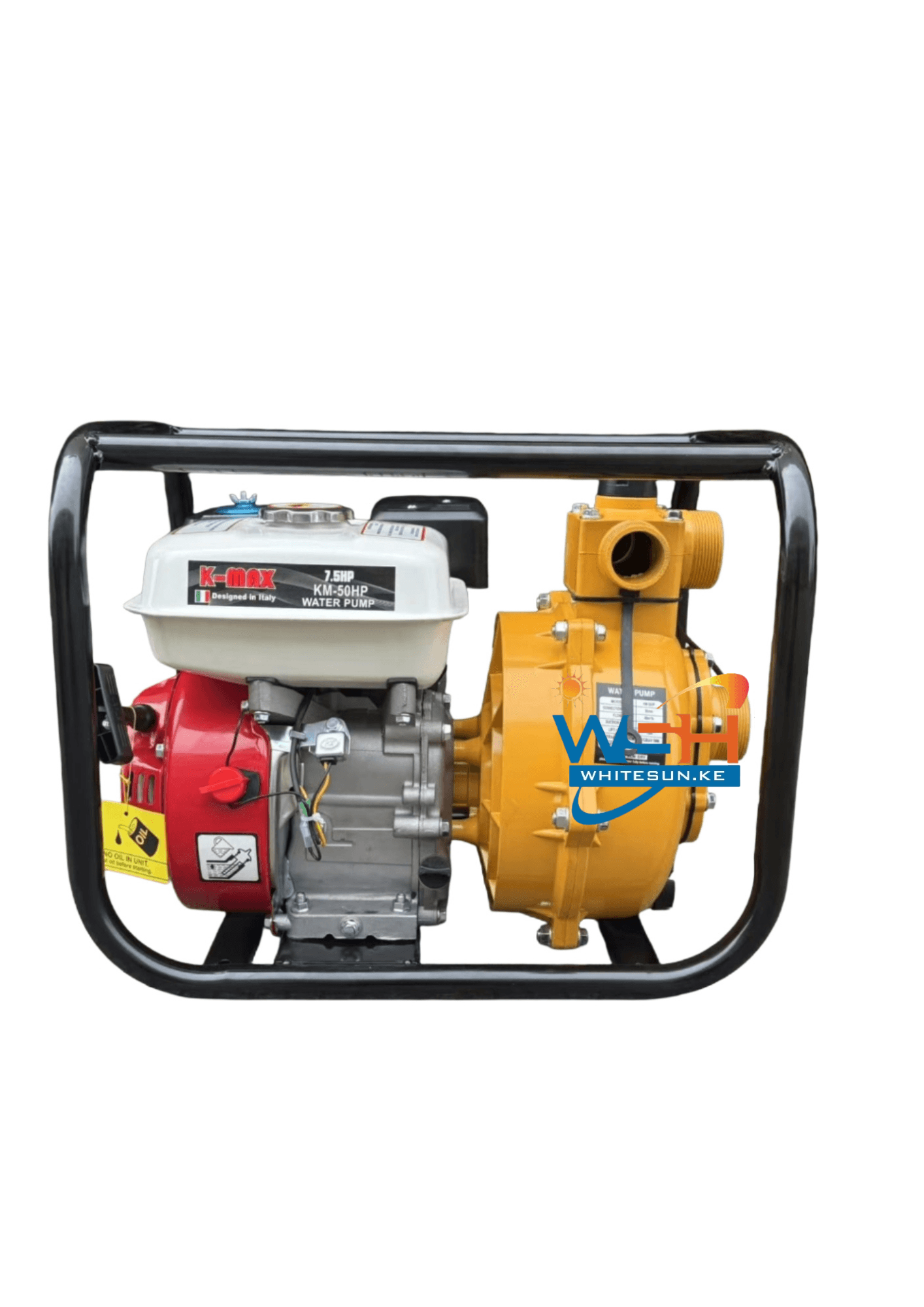 7.5HP KMAX Italy High-pressure Gasoline Water Pump - powerful & Durable performance