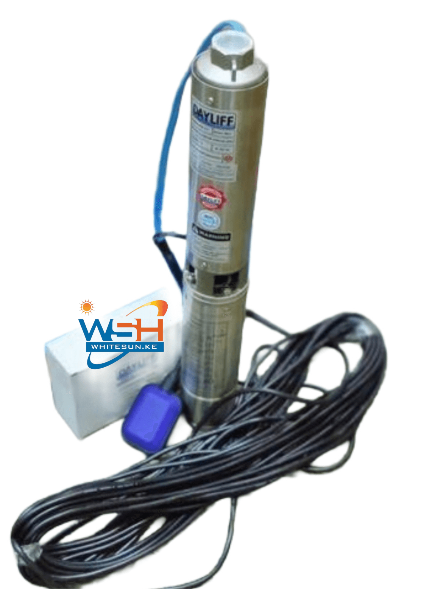 50M Dayliff DSD 3/7 Submersible Well Pump - 0.5HP (premier)