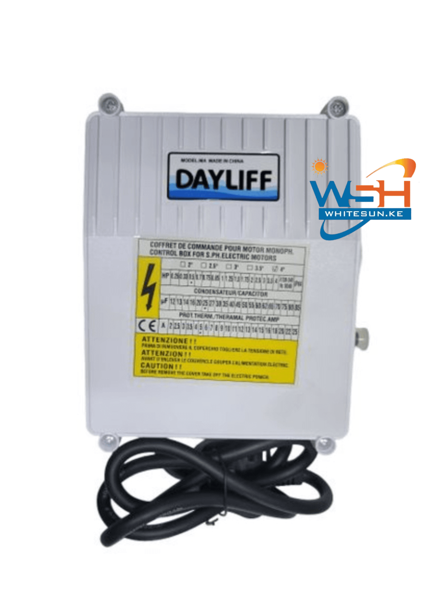 50M Dayliff DSD 3/7 Submersible Well Pump - 0.5HP (premier) Thumbnail 5