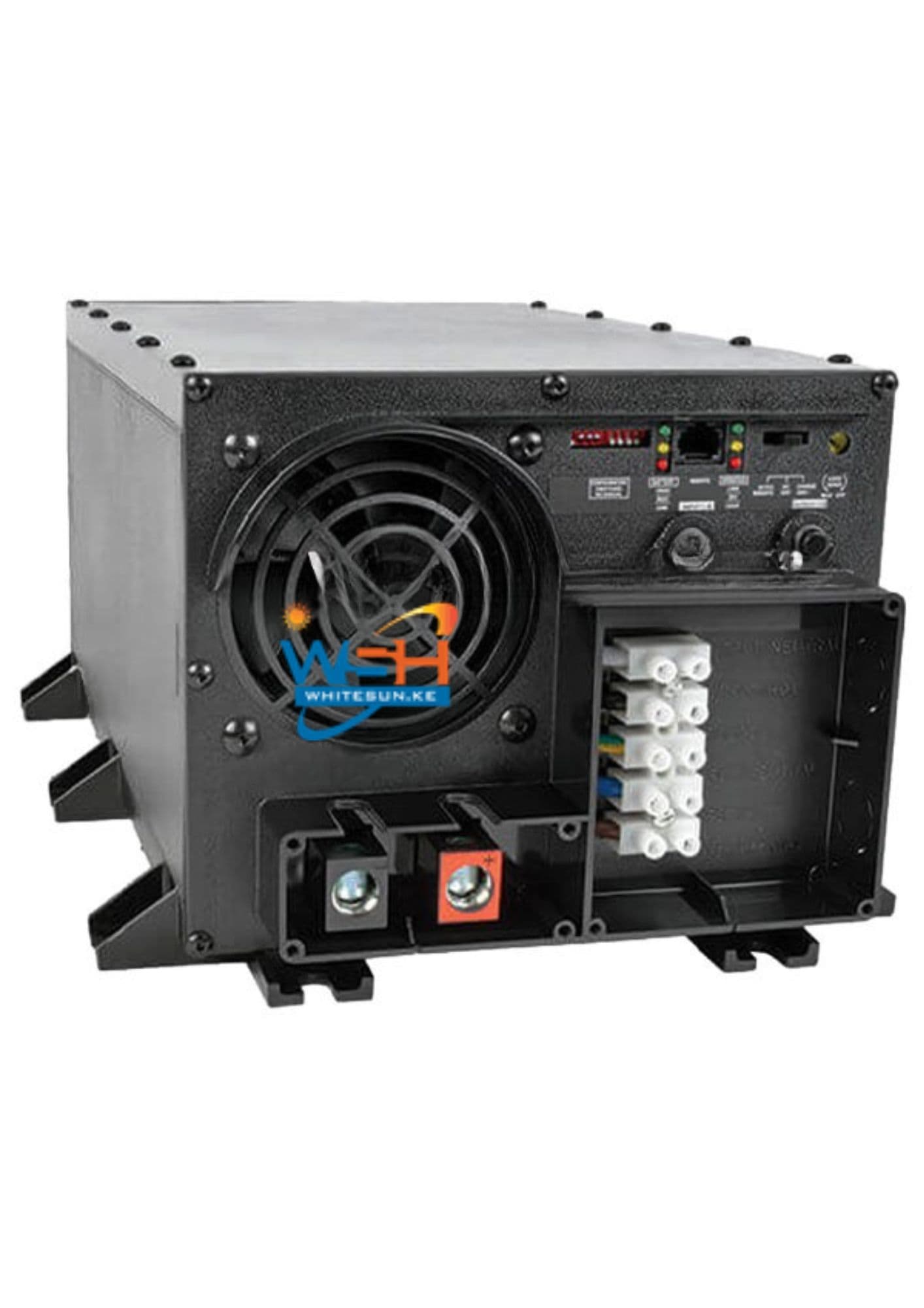 Solar Inverter With Bty Charger, Modified Sine Wave Output Solar Application 2400W Tripp-Lite Apsint2424 Black